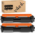 v4ink Replacement Toner Cartridge for HP 17A CF217A for HP Pro MFP M130nw M130fn M130fw M102 M130 M130a M102a M102w