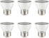 Sunlite 45163 LED PAR16 Short Neck Recessed Spotlight Bulb, 7 Watt, 550 Lumens, Dimmable - 6 Count