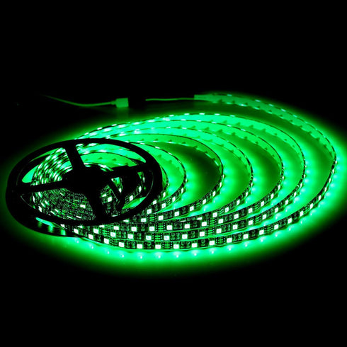 16.4FT 5M 5050 300LEDs SUPERNIGHT LED Strip Lights, SMD Waterproof RGB Color Changing Flexible LED Light Strip