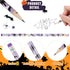 CCINEE 48 Pack Halloween Pencils for Kids, Assorted Design Bulk Pencils with Erasers for Halloween Party Supplies