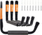 HUHOLE 4 Pack Garage Storage Hooks Heavy Duty 9.8" Extra Large Jumbo