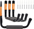 HUHOLE 4 Pack Garage Storage Hooks Heavy Duty 9.8" Extra Large Jumbo