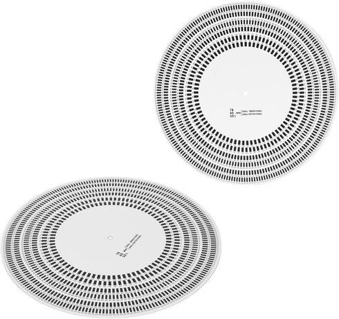 Turntable Strobe Disc, Stroboscope Mat for Rotational Speed Detection, Calibration Disc for Record Player