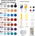 Tub, Tile and Shower Repair Kit (Color Match), Hupeyna Porcelain Repair Kit, Bathtub Repair Kit for Chips Dents Cracks Holes Scratchs, etc. Fiberglass Repair Kit - Offer More Color Options by Hupeyna