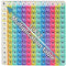 Yadishen 12x12 Multiplication Game Table Kids Math Learning Posters, Fidget Popper Educational Math