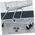4pcs Veemoon Sturdy Castor Brake Pads for Shopping Carts Reliable Replacement Parts for Elevator Wheels Easy