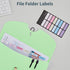 JARLINK 7 Pockets Expanding File Folder - A4 Size Accordion File Folders - Portable Document Organizer - Macaron Green
