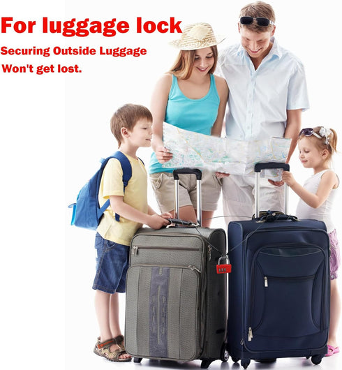 1/8inch 4/6/10/15FT (1 Pack) Stainless Steel Security Cable Luggage Lock Safety Wire Flexible Steel Wire Rope