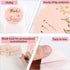 NYTGAH 600PCS Packaging(Pink Thank You for Supporting My Small Business Stickers and Card Kit, Thank You Cards Small