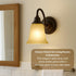 6"x6", (1-Pack) LIGHTACCENTS Alabaster Glass Pendant Light Shade - Farmhouse Style Chandelier Shades, Socket Nut