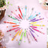 Kosiz 150 Pieces Beadable Pen Bulk, Assorted Bead Ballpoint Pens, Black Ink, Gift for Kids, Students, DIY Making (Candy