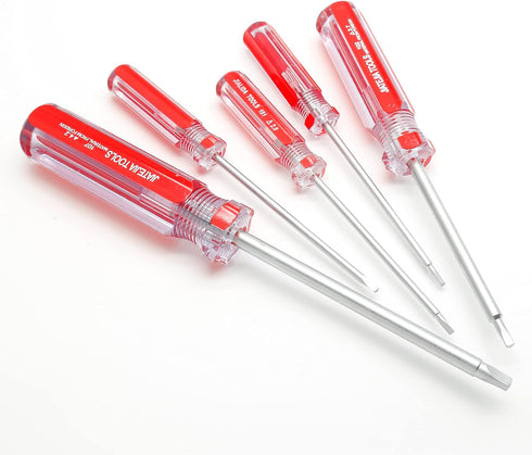 LDEXIN 5Pcs Set, 1.8mm 2.0mm 2.3mm 2.7mm 4.2 mm Triangle Head Screwdriver Magnetic Triangle Screw Drivers for Toy