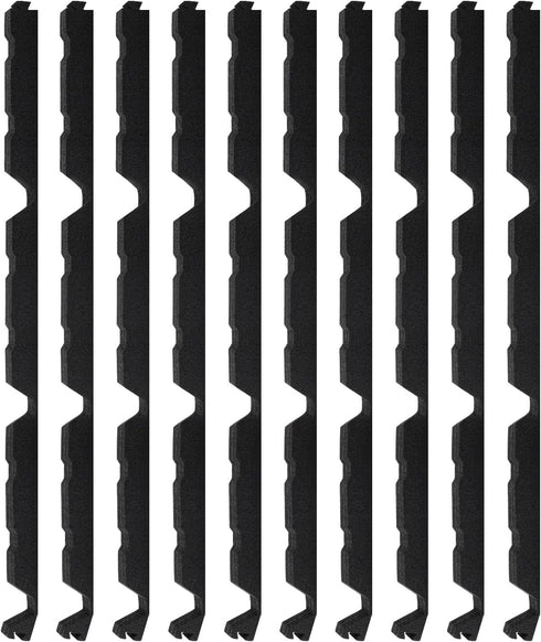 12in Outside Classic Rib Profile Foam Closure Strips for Metal Roofing Panels (10 Pieces)