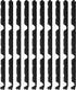 12in Outside Classic Rib Profile Foam Closure Strips for Metal Roofing Panels (10 Pieces)