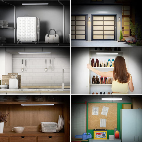 84 Closet 3200mah 120 BLS LED Lights - Battery Powered, Super Bright Under Cabinet Lighting with Motion Sensor
