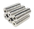 30 Pieces 10 x 3mm Permanent Disc Rare Earth Fastener Magnets with 3mm Countersunk Hole, Neodymium Refrigerator Magnets
