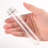 50 PCS Clear Plastic Test Tubes 5.5 x 1 inch, 40 ml with Caps & Sealing Sheets for Plants, Experiments, Candy Storage