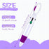 Retractable Shuttle Pens with Buckle Clip - 4 in 1 Multicolored Ink Ballpoint Pens, 120 Pieces for Office Supplies