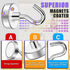 TRYMAG 25 Pack Heavy Duty Magnetic Hooks, 40Lbs+ Neodymium Magnets for Strong Magnetic Hanging in Kitchen, Toolbox