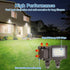 30W 180 3900LM 5000K 100W IP65 100-277Vac, DAKASON LED Flood Light Outdoor, Dusk-to-Dawn Photocell Adjustable Knuckle