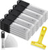 Hicarer 200 Pcs 4" Floor Scrapers Blade Replacements, Angled Demolition Scraper Blades