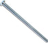 014973316174 Slotted Round Machine Screws, 10-32 x 3-1/2, Piece-15, Zinc