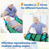 48" 40" Positioning Bed Pad with Reinforced Handles x Patient Transfer Sheet Aid Assistant for Body Lifting, Turning