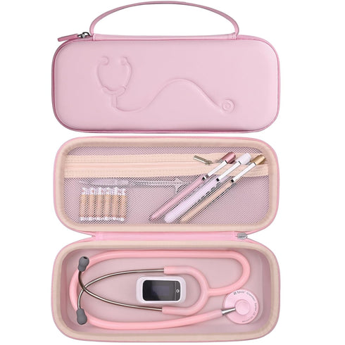 Hard Stethoscope Case for 3M Littmann Classic III, Lightweight II S.E, MDF