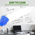 Magnetic Dry Erase Whiteboard Paper, 12 x 8 Inch Self Adhesive Magnetic Dry Erase Board Sticker for Wall