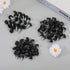 Impnit 30PCS 3 Screw(M4M5M6) Size Threaded Knurled Thumb Screws, Monitor Screws Vesa Screws Carbon Steel Clamping Knobs