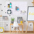 4 Pcs Pegboard Shelves Wall Organizer, Steel Tray Pegboard Accessories for Craft Garage Kitchen