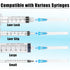 23G 3/2in Package 100 Dispensing Needles, Disposable Sterile