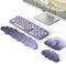 MoKo Cloud Wrist Rest, Ergonomic Cloud Keyboard Wrist Rest with Mouse Pad, Upgraded PU Leather Arm Rest for Office,