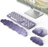 MoKo Cloud Wrist Rest, Ergonomic Cloud Keyboard Wrist Rest with Mouse Pad, Upgraded PU Leather Arm Rest for Office,