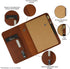 Premium A5 Diary Cover, Elegant Leather Journal Protector, Refillable & Stylish Notebook Cover, Handmade Classic A5