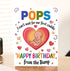 Moonlit93 Pops - I Can't Wait For Our First Cuddle Happy Birthday From The Bump! Card - Ideas Birthday Card For Pops