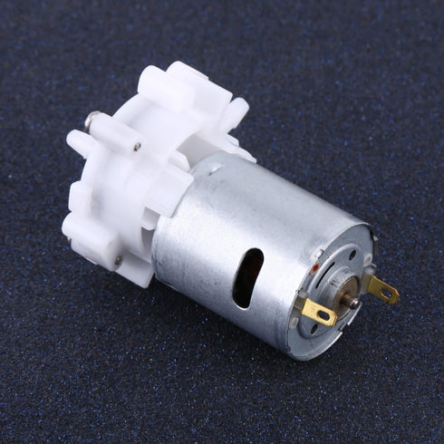12v Mini Self Priming Gear Pump, DC 3-12v Aquarium Water Pumping Tool with 360SH Motor