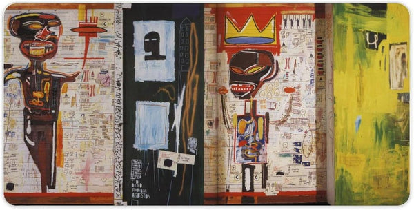 Jean Michel Basquiat Grillo Art Computer Essentials, Work Home Office Supplies, 30x60cm