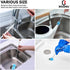 Flexible Drain Brush, 66 Inch Long Double Ended Hose Pipe Cleaning Brush with 58 Inch Tube Brush