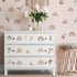 Set 96 (12 YouRfocus Boho Rainbow Floral Wall Decals for Nursery & Kids Room of Removable Peel and Stick Wall Stickers