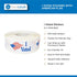 I Voted Stickers with American Flag, 2 x 1 Inches, 500 Adhesive Labels for Voter Locations and Polling Stations