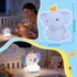 Dimmable Attivolife Elephant Night Light, Cute Elephant Squishy Silicone Touch Lamp, Nursery Bedside Room Decor