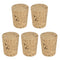 MECCANIXITY Tapered Cork 33.3x26.9x38.1mm Natural Wooden Leakproof Cork Stoppers, Pack of 5