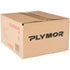 Plymor 4" x 6" Reclosable Plastic Bags (Case of 1,000), 2 Mil with White-Block Zipper