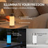 Rechargeable LED Table Lamp, Wireless Desk Lamp, Color-Changing Ambient Light, Multicolor Outdoor Lamp, Suitable