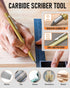 Nicpro 27 Pack Carpenter Pencils - Mechanical Pencil with 100 Refill, Automatic Center Punch, Carpenter Tool