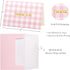 50 Pack Crisky Pink Thank You Cards with Envelopes, Lattice Polka Dot Thank You Cards Bulk for Baby Shower, Birthday