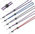 YOUOWO Adjustable Lanyard with Clip for ID Badge Holder, Pack of 5 Neck Lanyards for Kids, Women, Men, Cell Phones