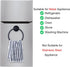 LEVOSHUA Magnetic Towel Ring Hand Towel Holder Towel Rack Towel Hook Hanger for Refrigerator, Kitchen Stove, Oven