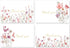 Spakyzo Thank You Cards with Envelopes & Stickers 20-Pack Watercolor Floral Blank Note